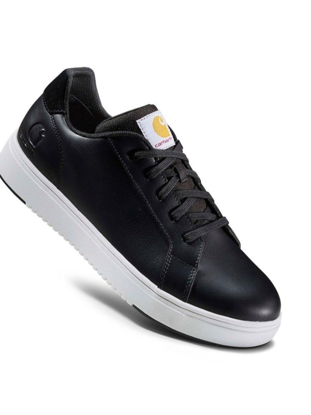🆕️ Carhartt Women's Detroit Black Leather Sneakers